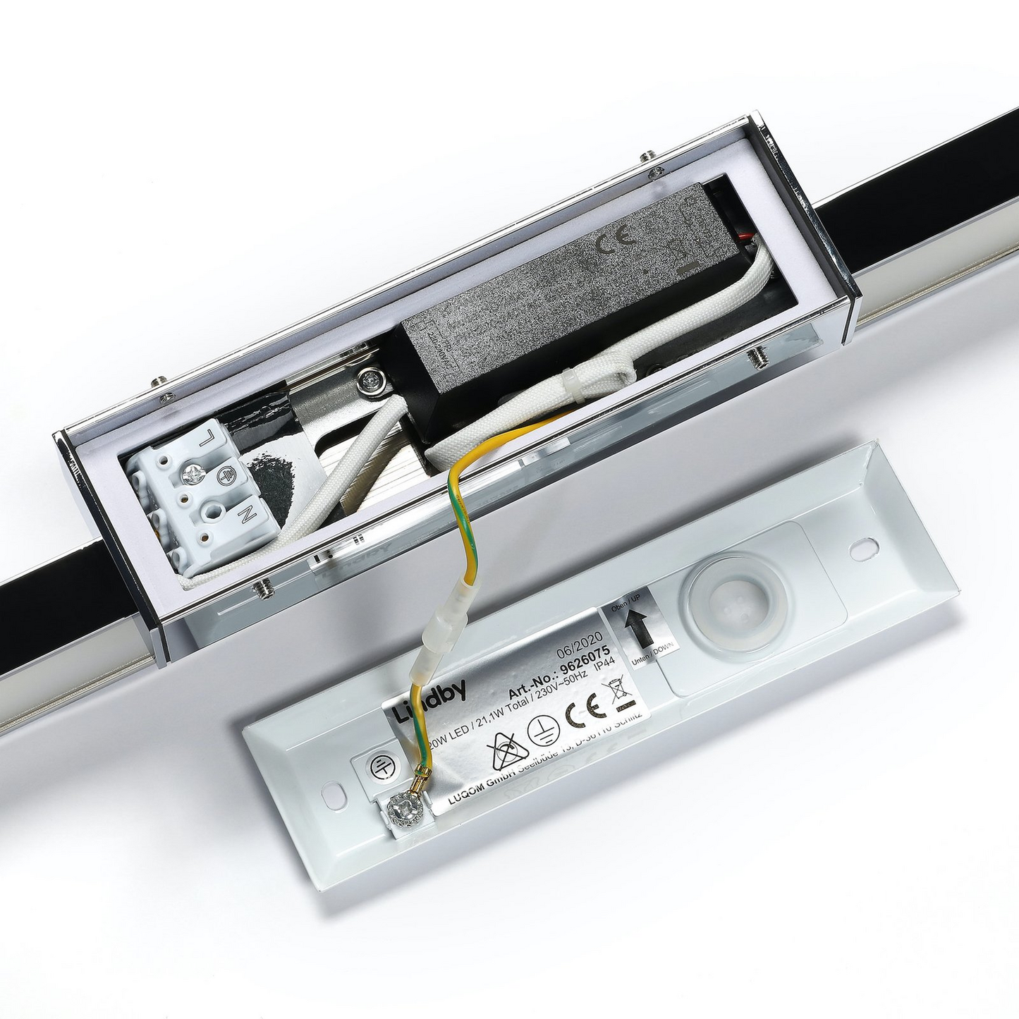 B-Ware Lindby Alenia Led Badlampe Badleuchte Spiegelleuchte Spiegellampe Lampe 120 Cm