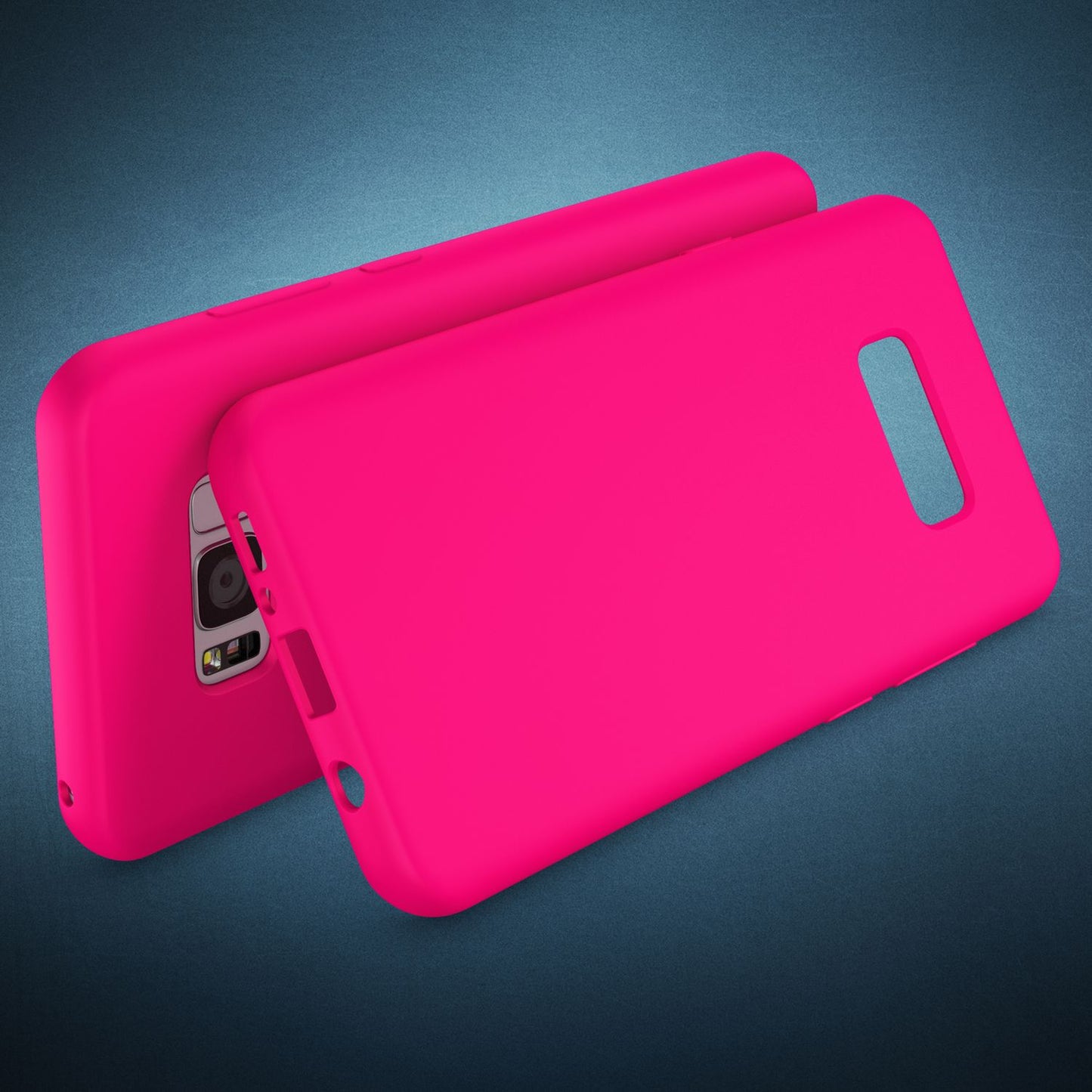 Samsung Galaxy S8 Plus Phone Case by NALIA, Ultra-Slim TPU Silicone Neon Case