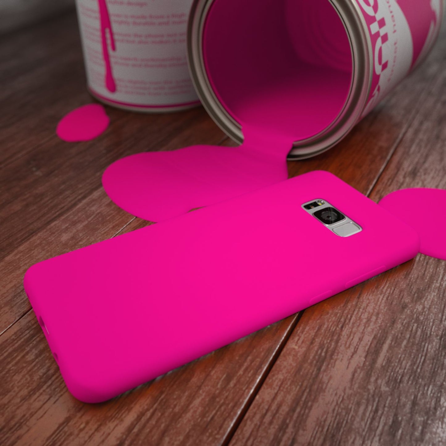 Samsung Galaxy S8 Plus Phone Case by NALIA, Ultra-Slim TPU Silicone Neon Case