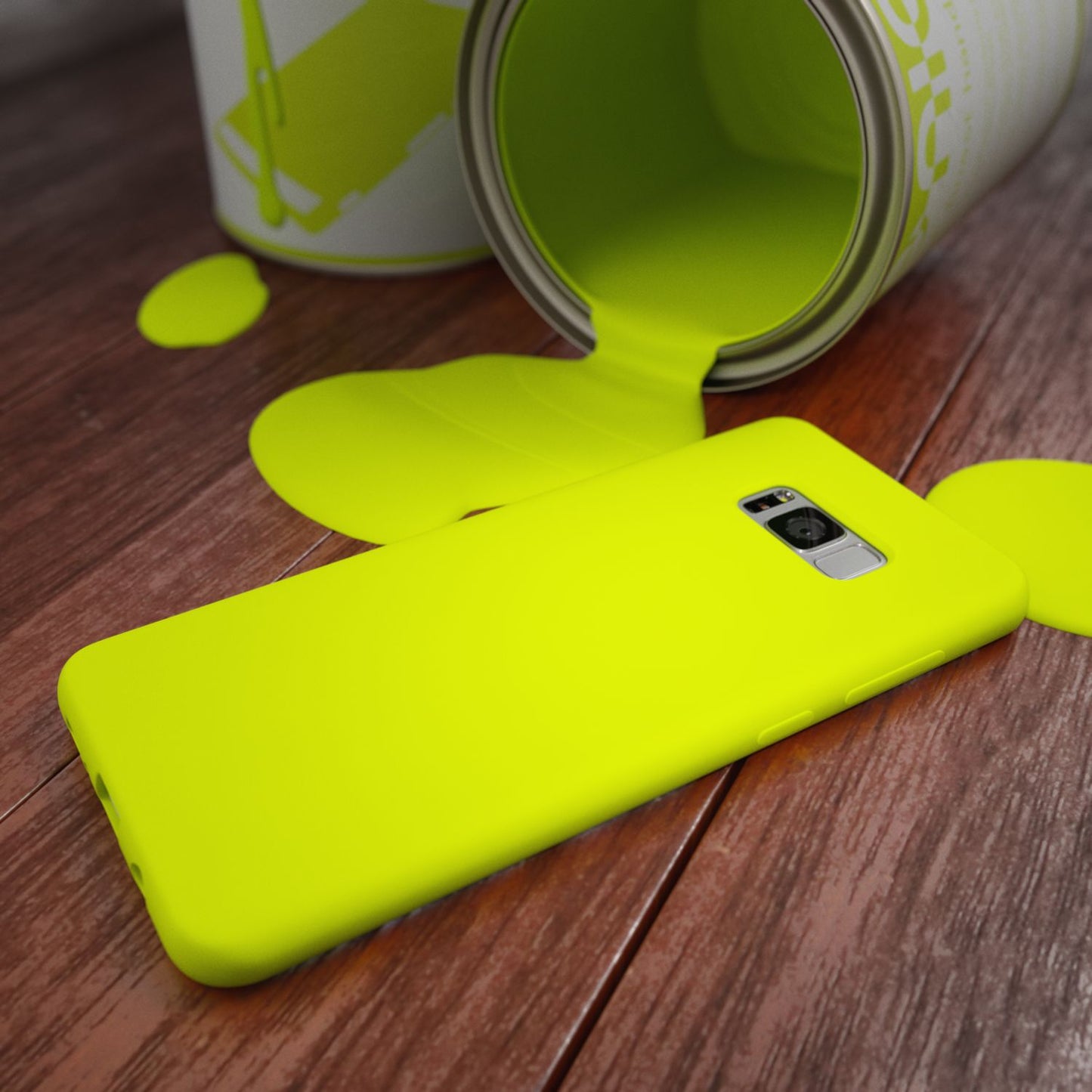 Samsung Galaxy S8 Plus Phone Case by NALIA, Ultra-Slim TPU Silicone Neon Case