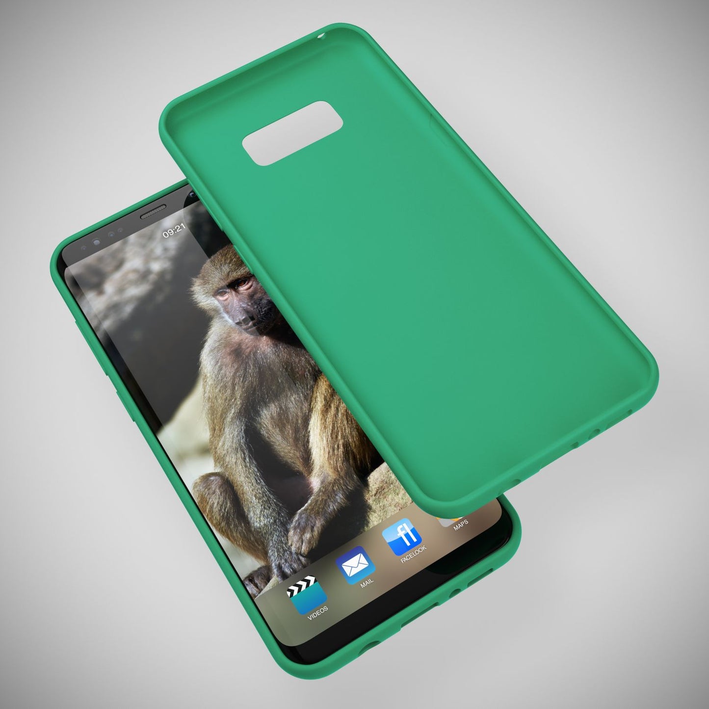 Samsung Galaxy S8 Plus Phone Case by NALIA, Ultra-Slim TPU Silicone Neon Case