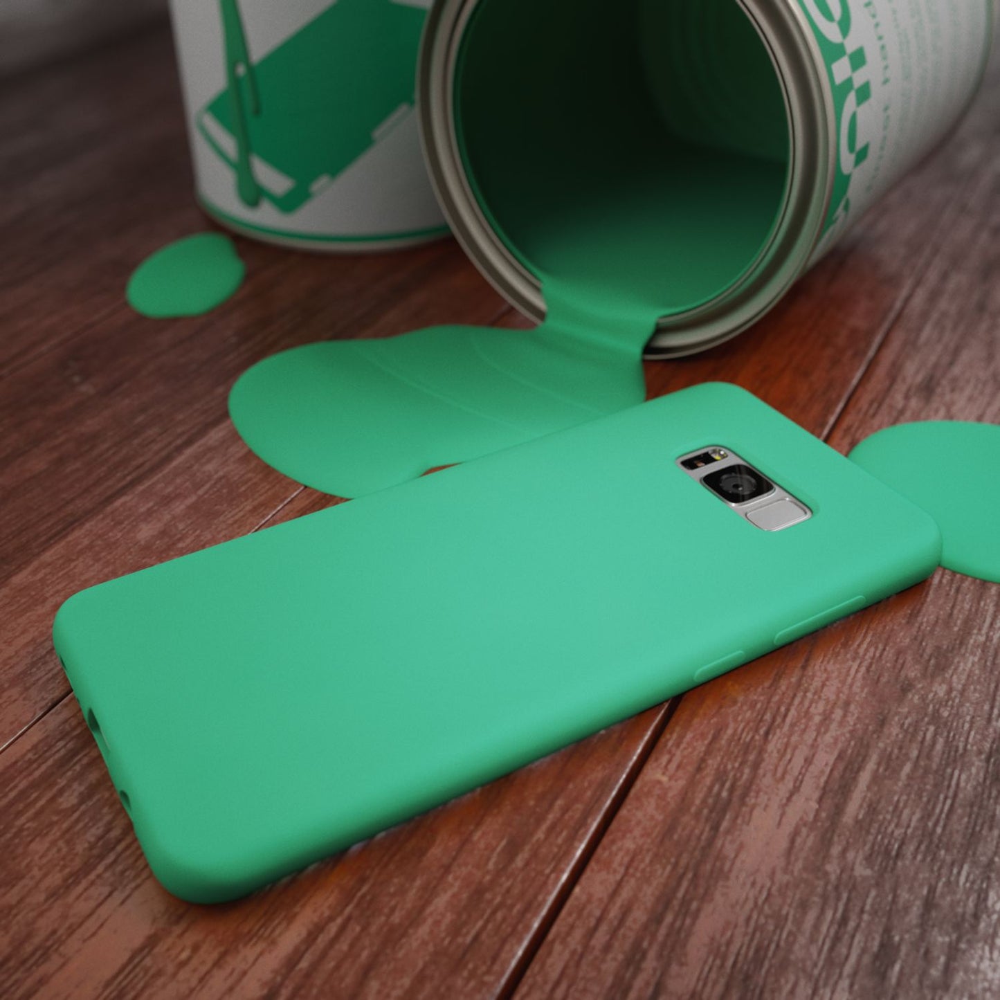 Samsung Galaxy S8 Plus Phone Case by NALIA, Ultra-Slim TPU Silicone Neon Case