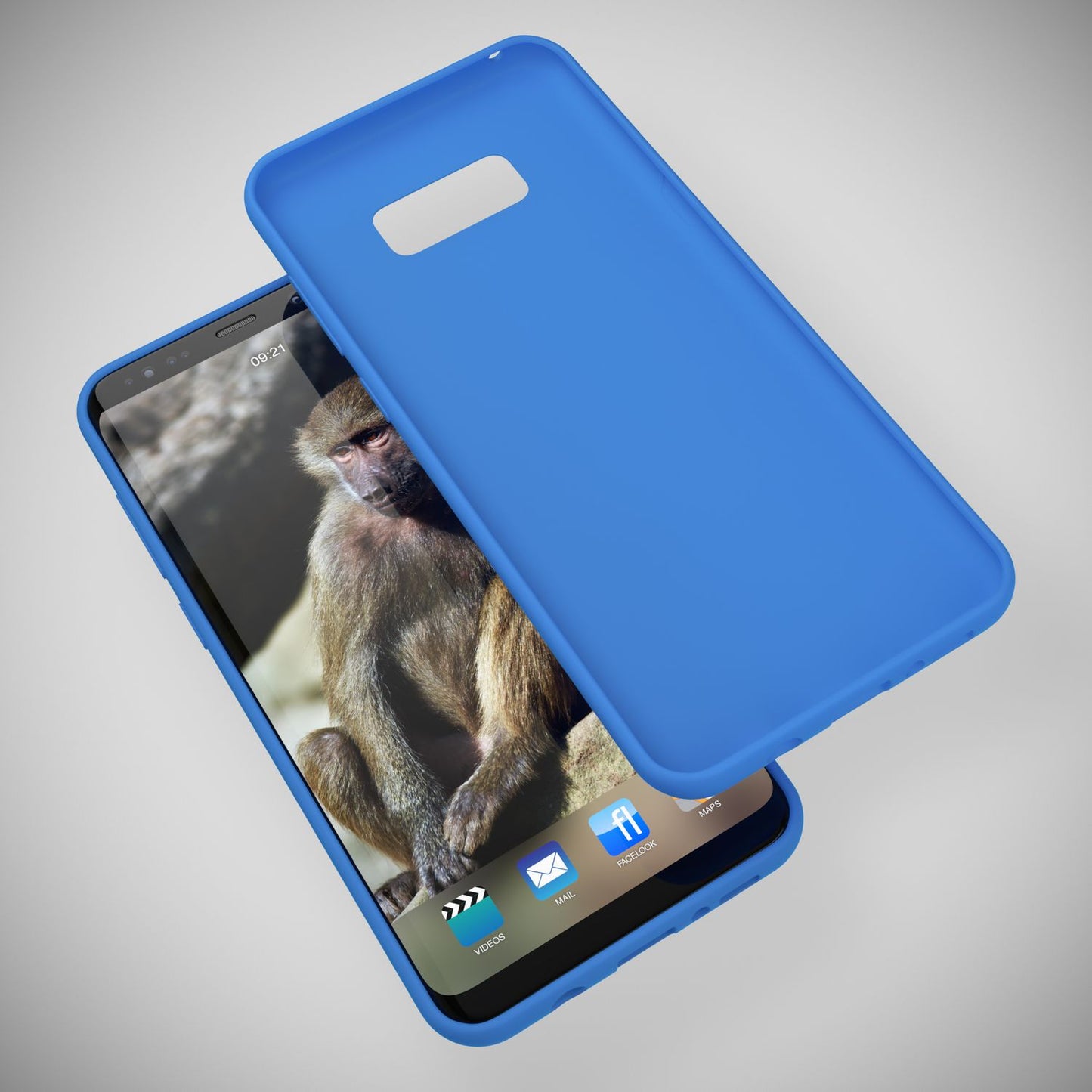 Samsung Galaxy S8 Plus Phone Case by NALIA, Ultra-Slim TPU Silicone Neon Case