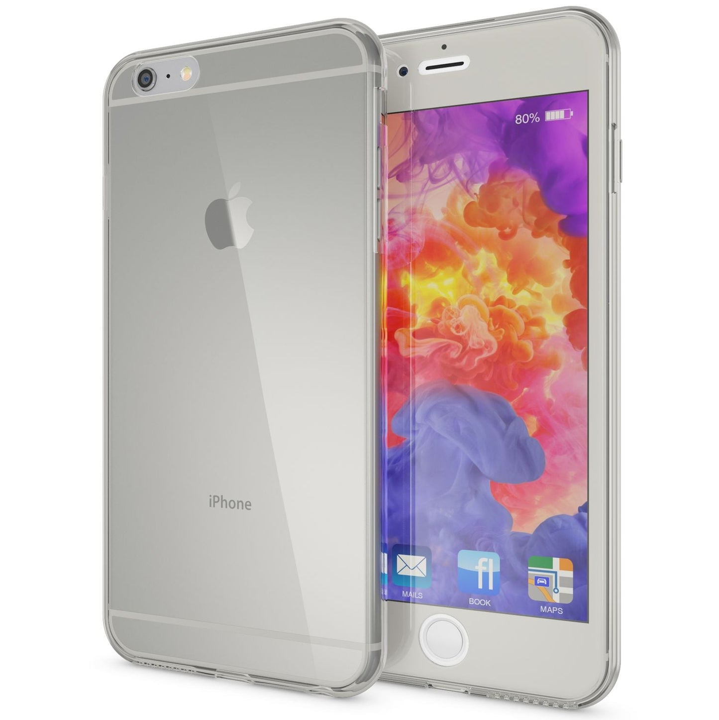 Apple iPhone 6 Plus 6S Plus 360 gráðu símahulstur frá NALIA, heilhlífandi hulstur