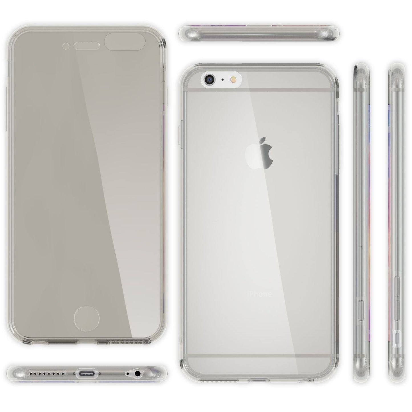 Apple iPhone 6 Plus 6S Plus 360 gráðu símahulstur frá NALIA, heilhlífandi hulstur