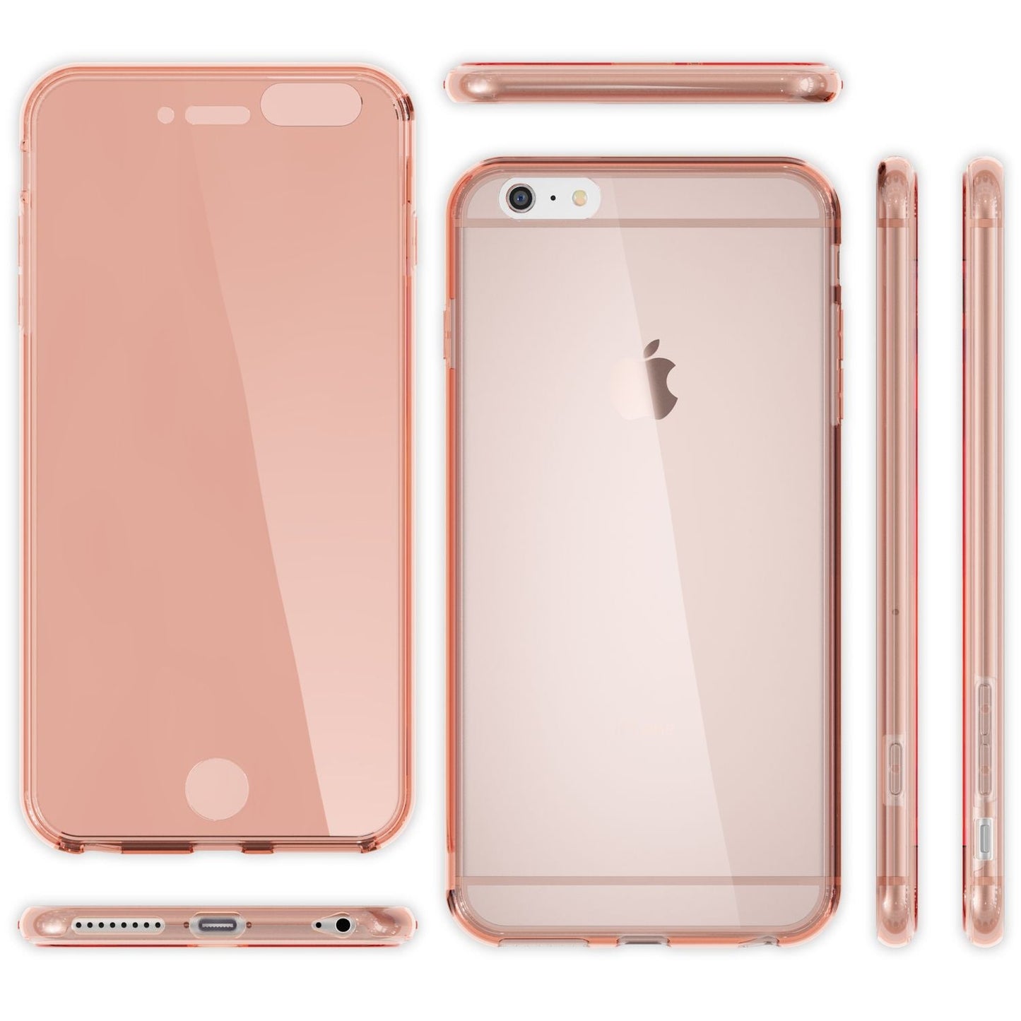 Apple iPhone 6 Plus 6S Plus 360 gráðu símahulstur frá NALIA, heilhlífandi hulstur