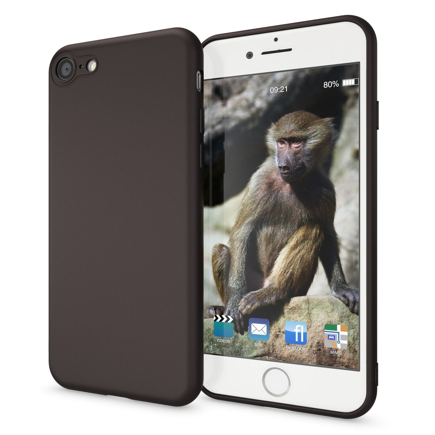 NALIA Neon hulstur fyrir iPhone SE 2022 / SE 2020 / 8 / 7, hlífðarhulstur fyrir síma