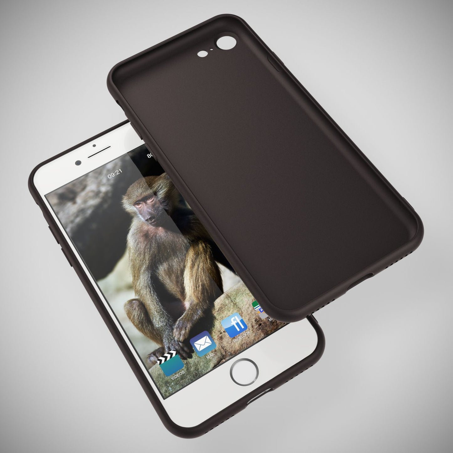 NALIA Neon hulstur fyrir iPhone SE 2022 / SE 2020 / 8 / 7, hlífðarhulstur fyrir síma