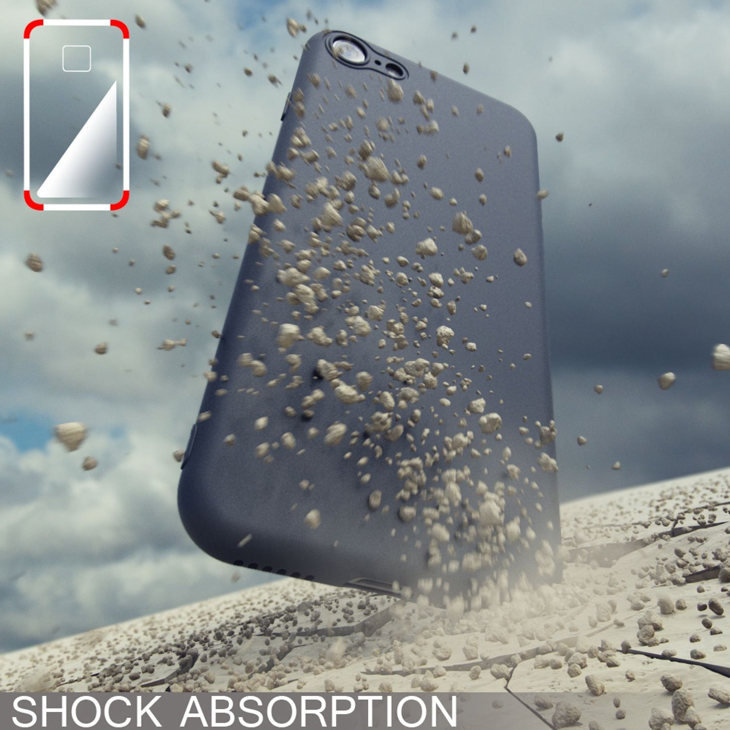 NALIA Neon hulstur fyrir iPhone SE 2022 / SE 2020 / 8 / 7, hlífðarhulstur fyrir síma