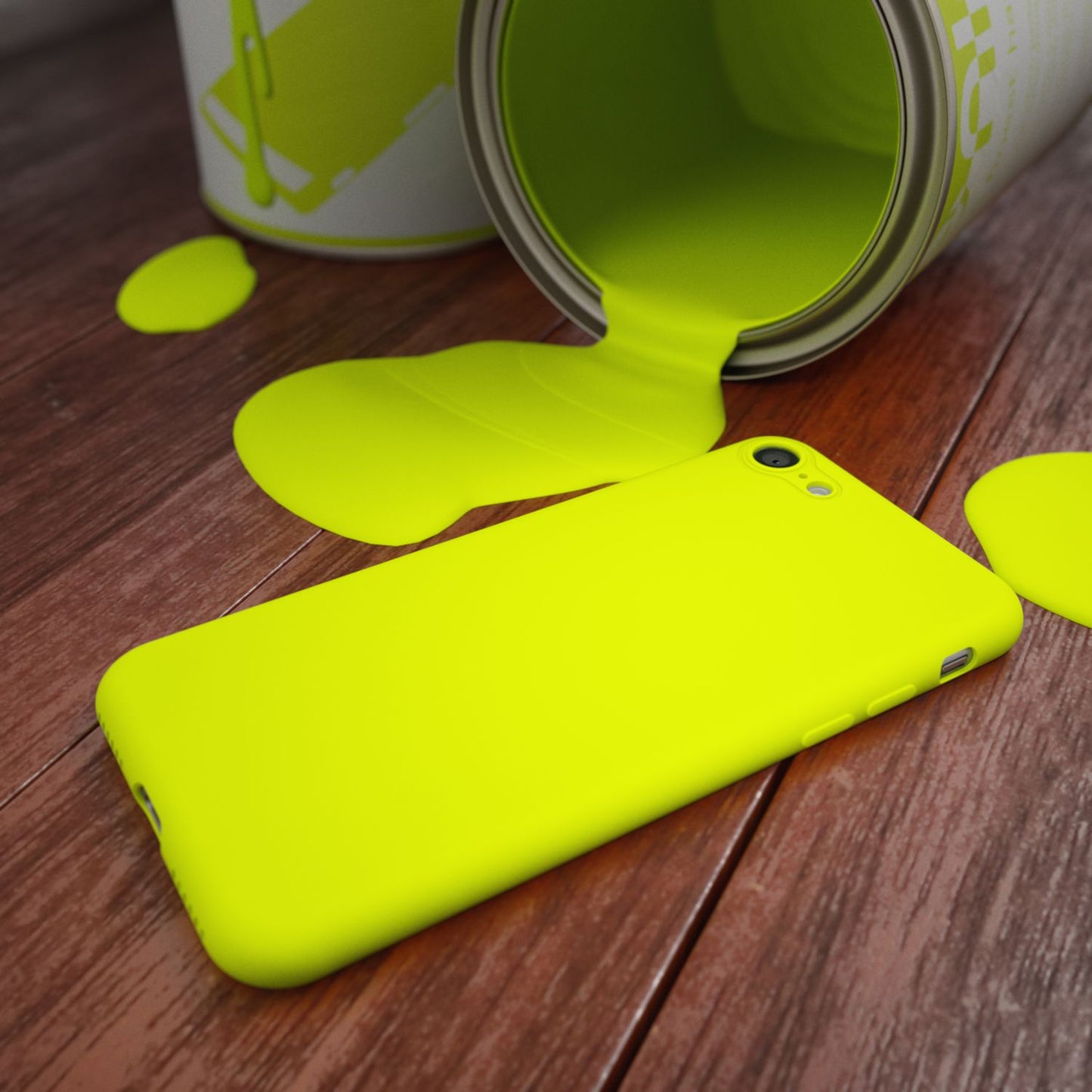 NALIA Neon hulstur fyrir iPhone SE 2022 / SE 2020 / 8 / 7, hlífðarhulstur fyrir síma