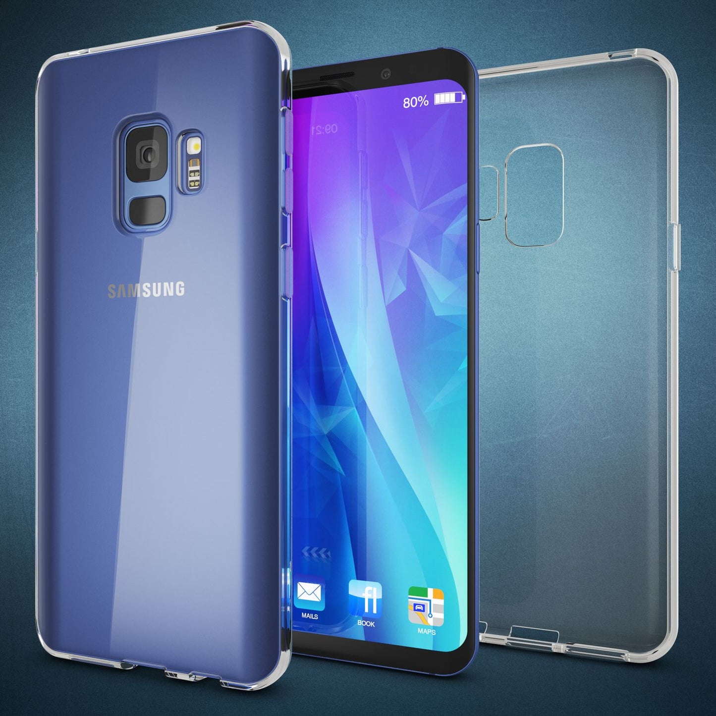 Samsung Galaxy S9 Handy Hülle von NALIA, Soft Slim TPU Silikon Case Cover Schutz