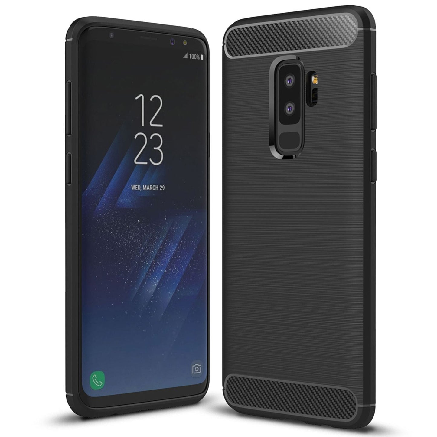 Samsung Galaxy S9 Plus Handy Hülle von NALIA, Ultra Slim Silikon Case Cover Etui