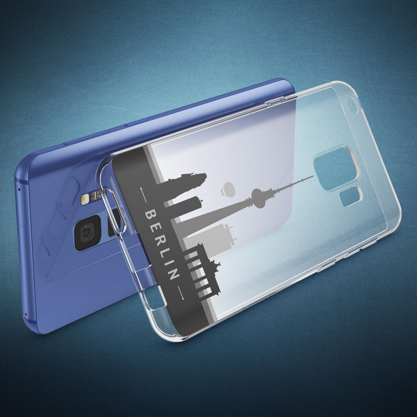 Samsung Galaxy S9 hulstur frá NALIA, þunnt hlífðarhulstur fyrir sílikon