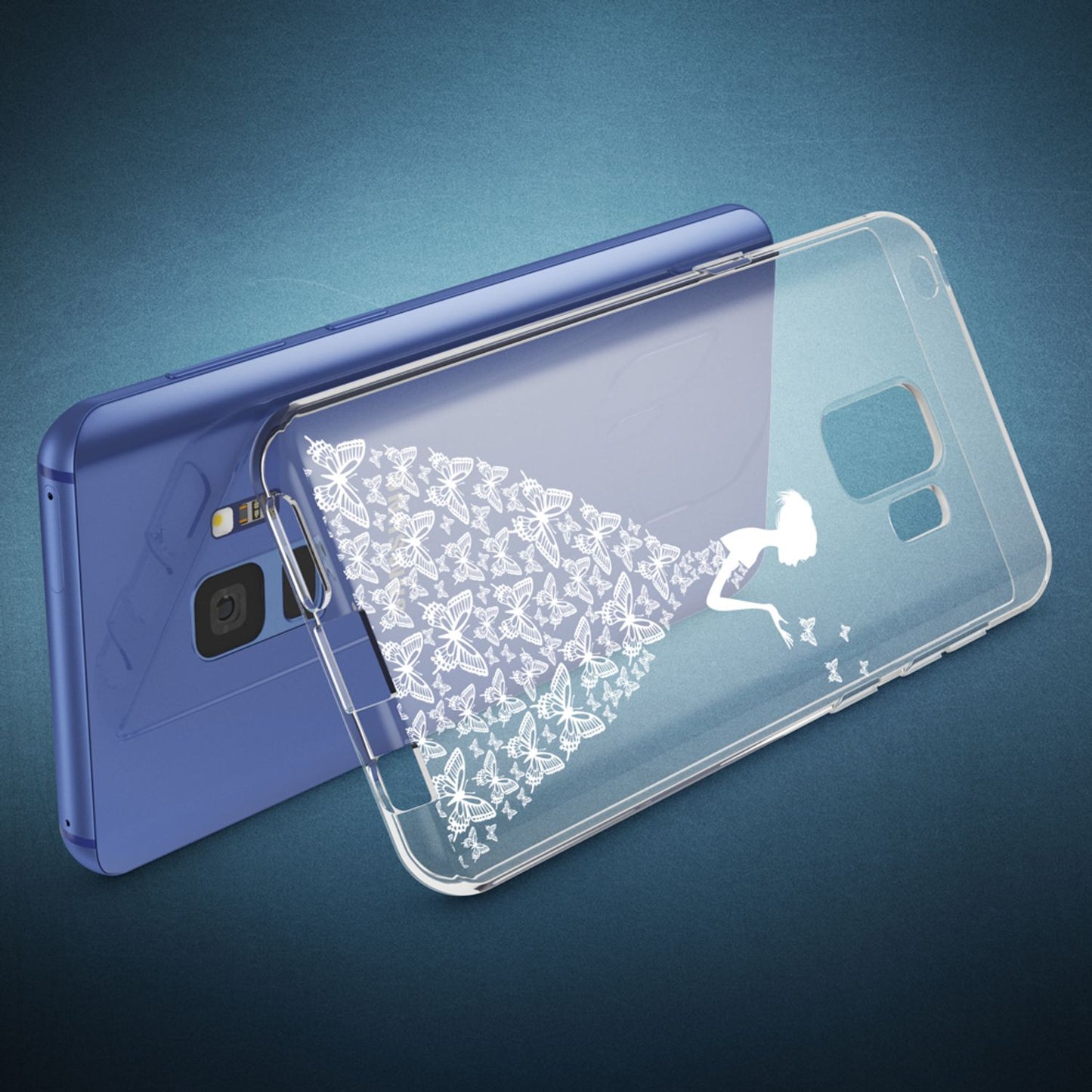 Samsung Galaxy S9 hulstur frá NALIA, þunnt hlífðarhulstur fyrir sílikon