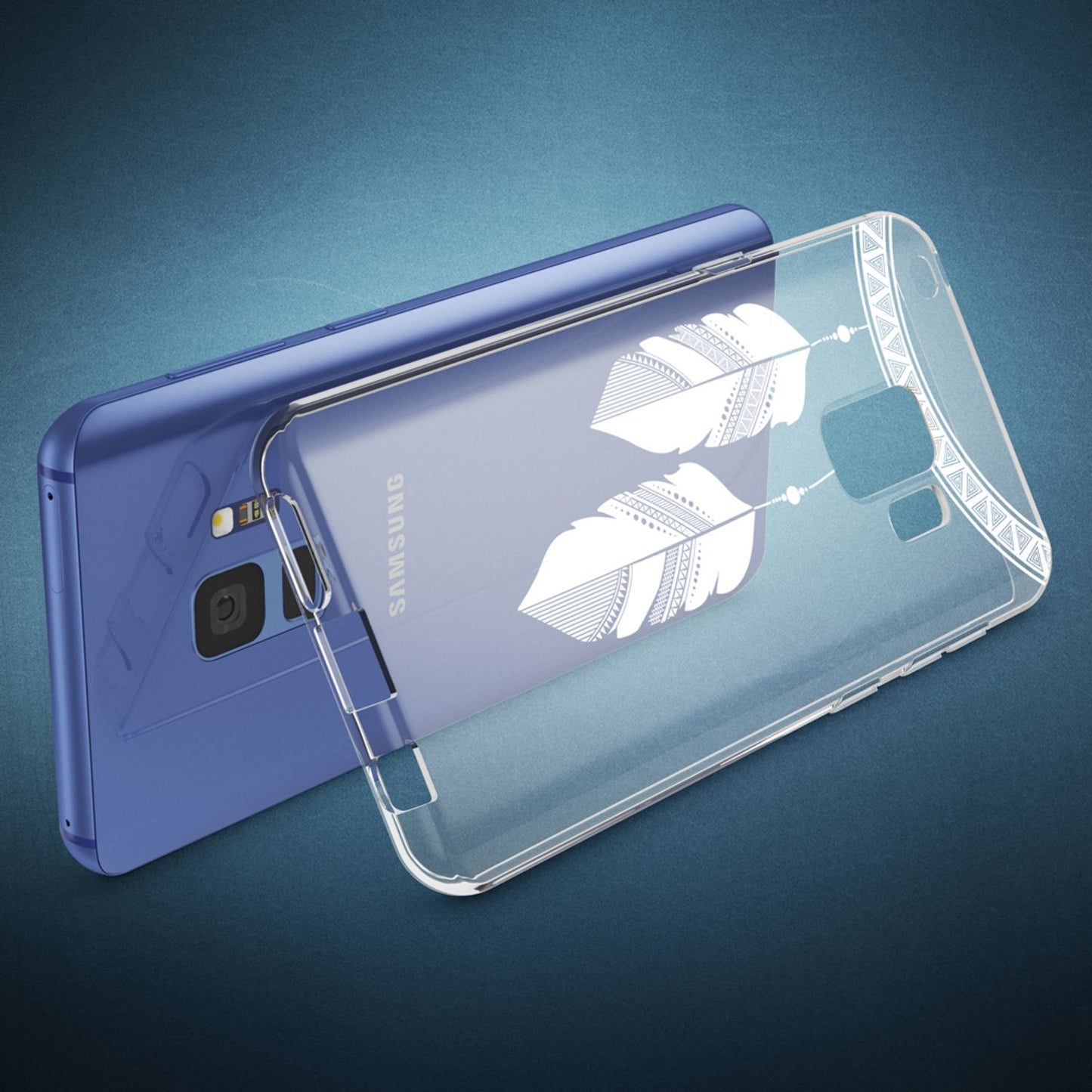 Samsung Galaxy S9 hulstur frá NALIA, þunnt hlífðarhulstur fyrir sílikon