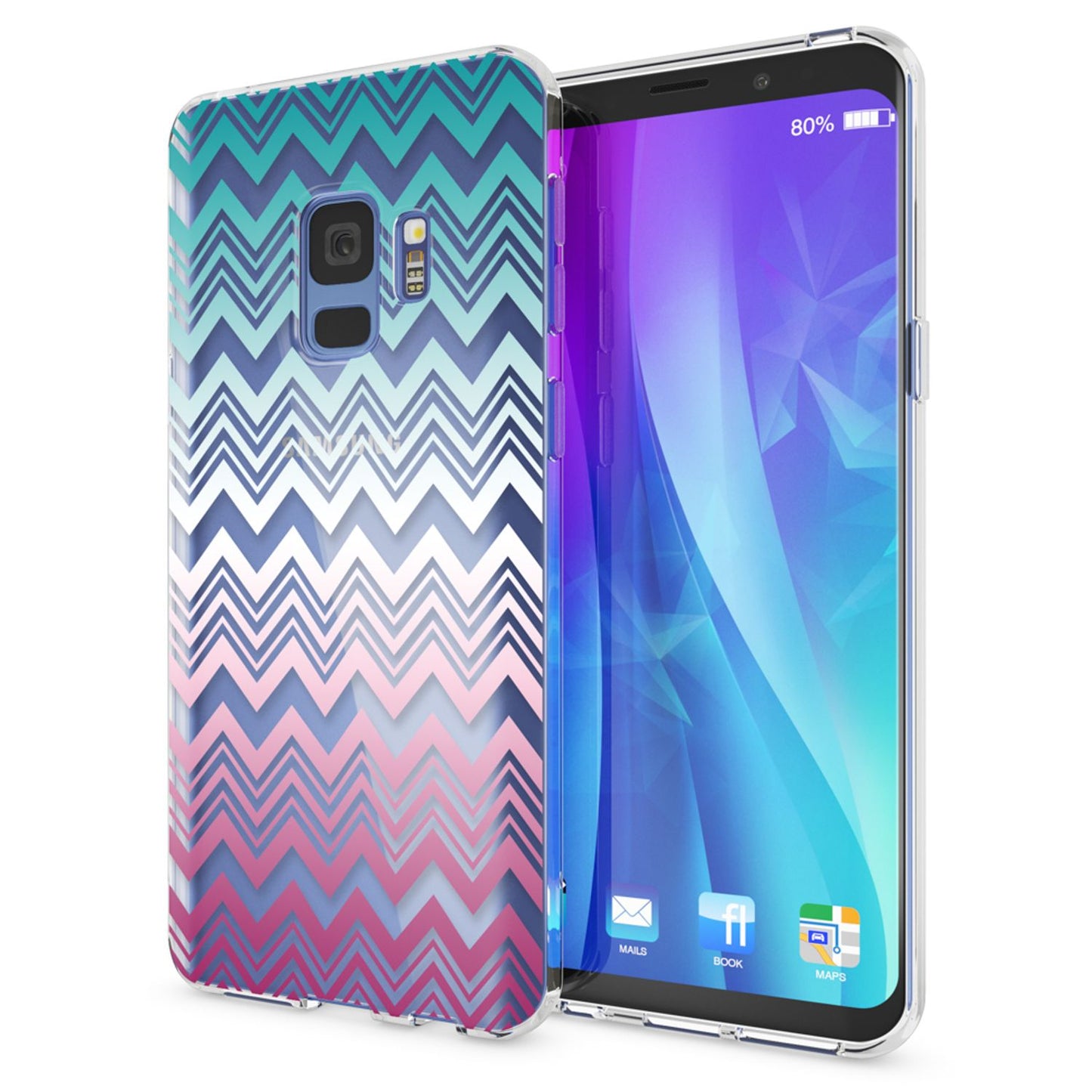 Samsung Galaxy S9 hulstur frá NALIA, þunnt hlífðarhulstur fyrir sílikon