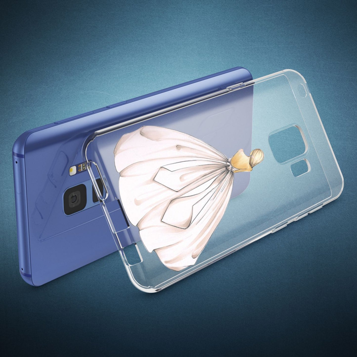 Samsung Galaxy S9 hulstur frá NALIA, þunnt hlífðarhulstur fyrir sílikon