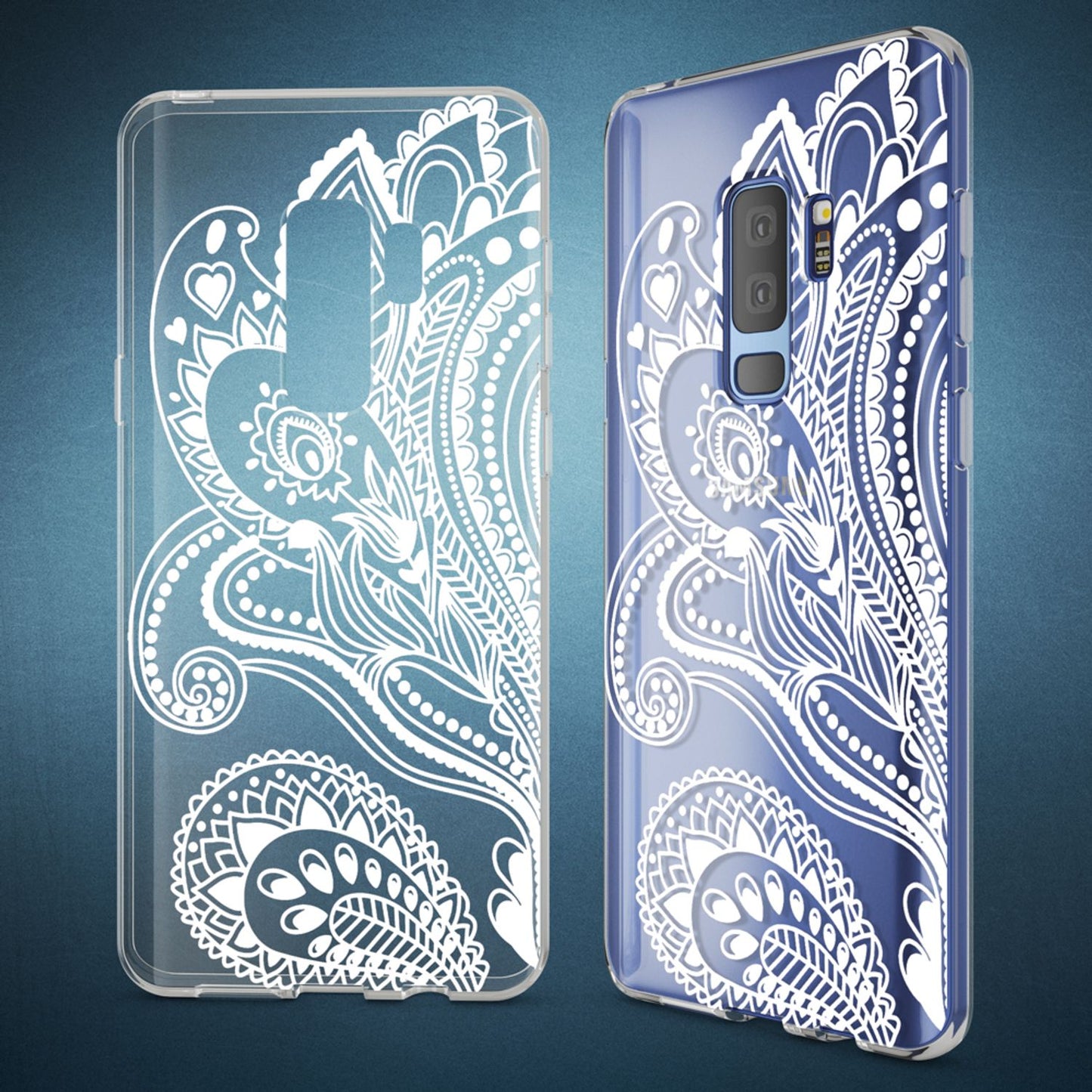 Samsung Galaxy S9 Plus hulstur frá NALIA, þunnt hlífðarhulstur fyrir sílikon