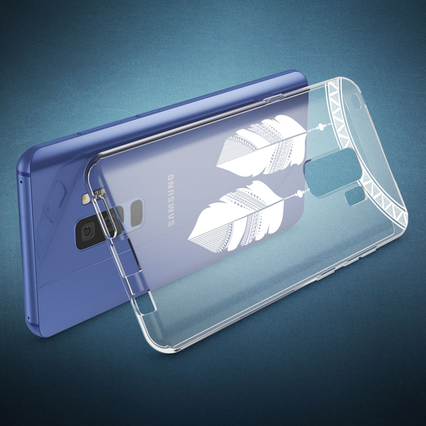 Samsung Galaxy S9 Plus hulstur frá NALIA, þunnt hlífðarhulstur fyrir sílikon