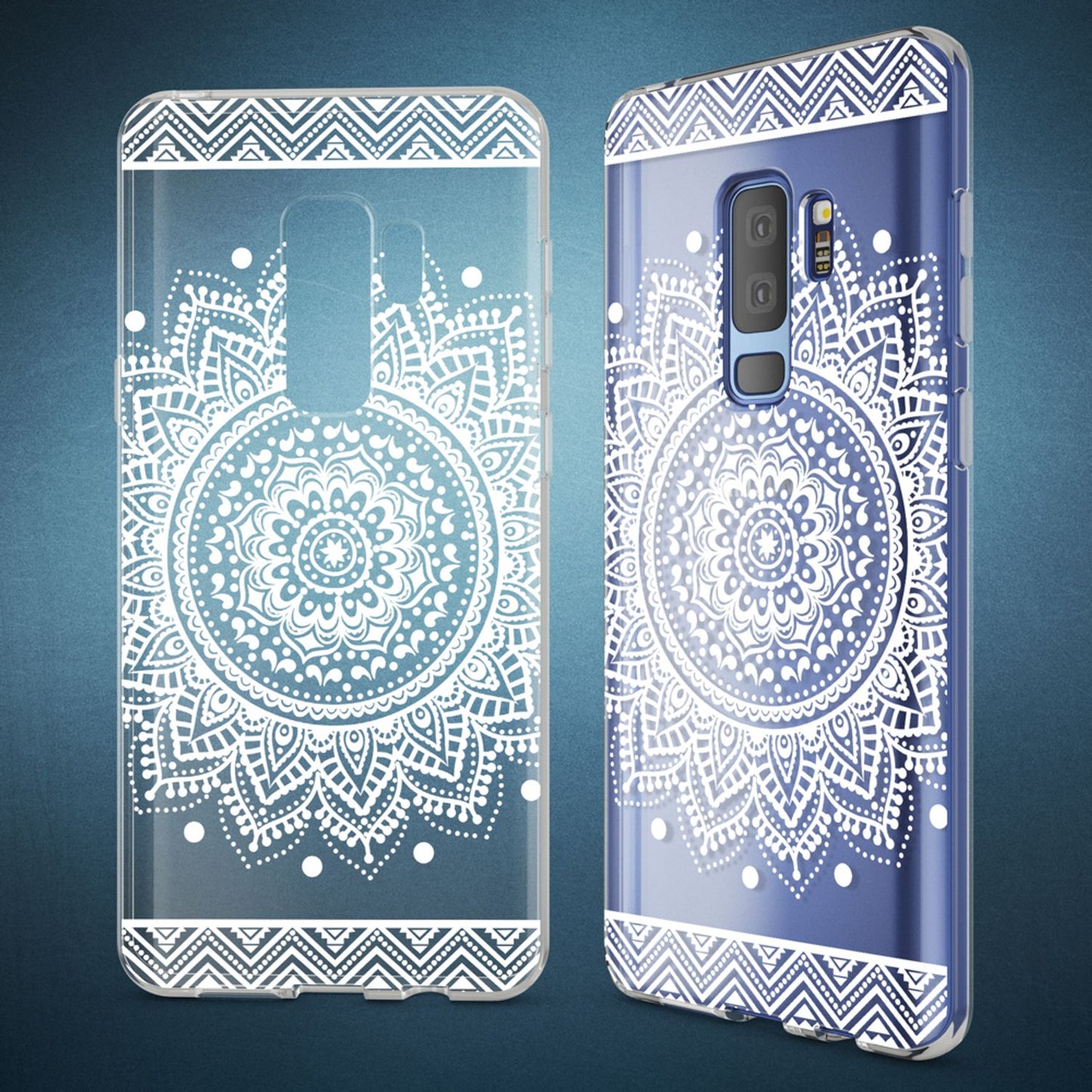 Samsung Galaxy S9 Plus hulstur frá NALIA, þunnt hlífðarhulstur fyrir sílikon