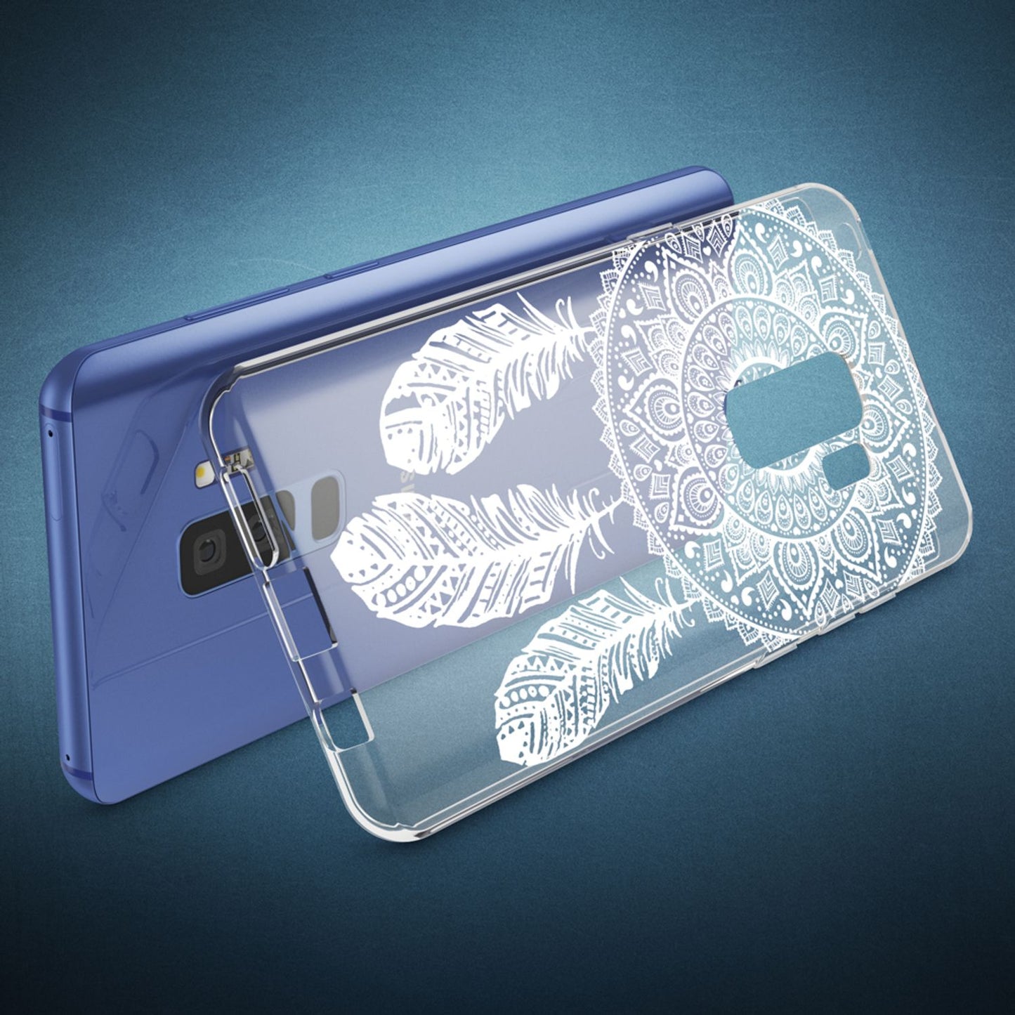 Samsung Galaxy S9 Plus hulstur frá NALIA, þunnt hlífðarhulstur fyrir sílikon