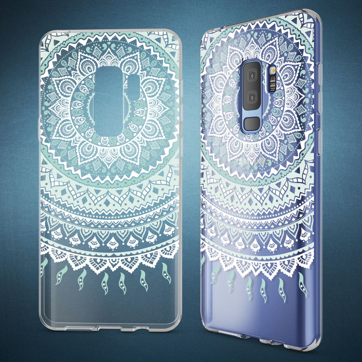 Samsung Galaxy S9 Plus hulstur frá NALIA, þunnt hlífðarhulstur fyrir sílikon