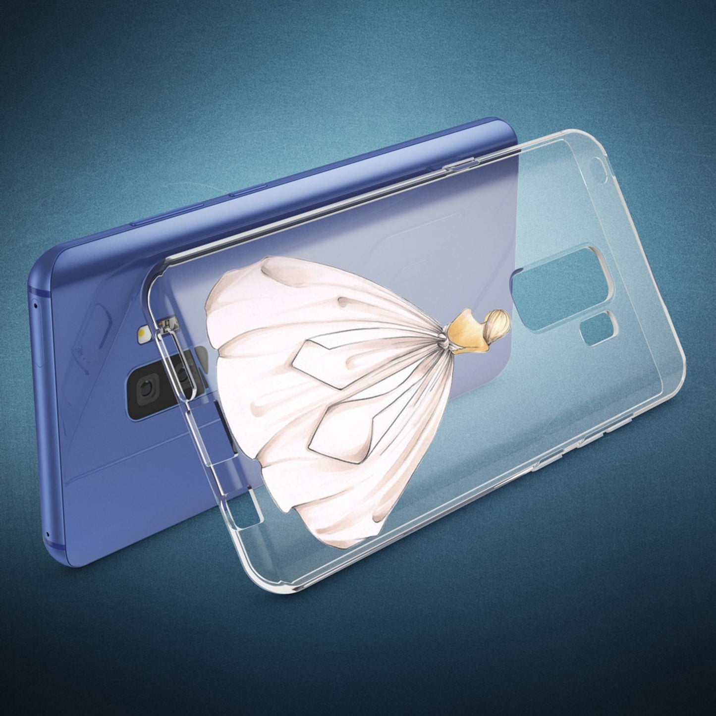 Samsung Galaxy S9 Plus hulstur frá NALIA, þunnt hlífðarhulstur fyrir sílikon