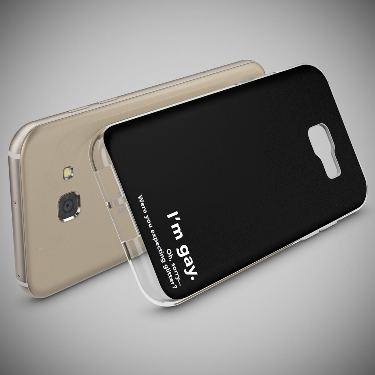 Samsung Galaxy A5 2017 Phone Case by NALIA, Funny Silicone Thin Case Cover