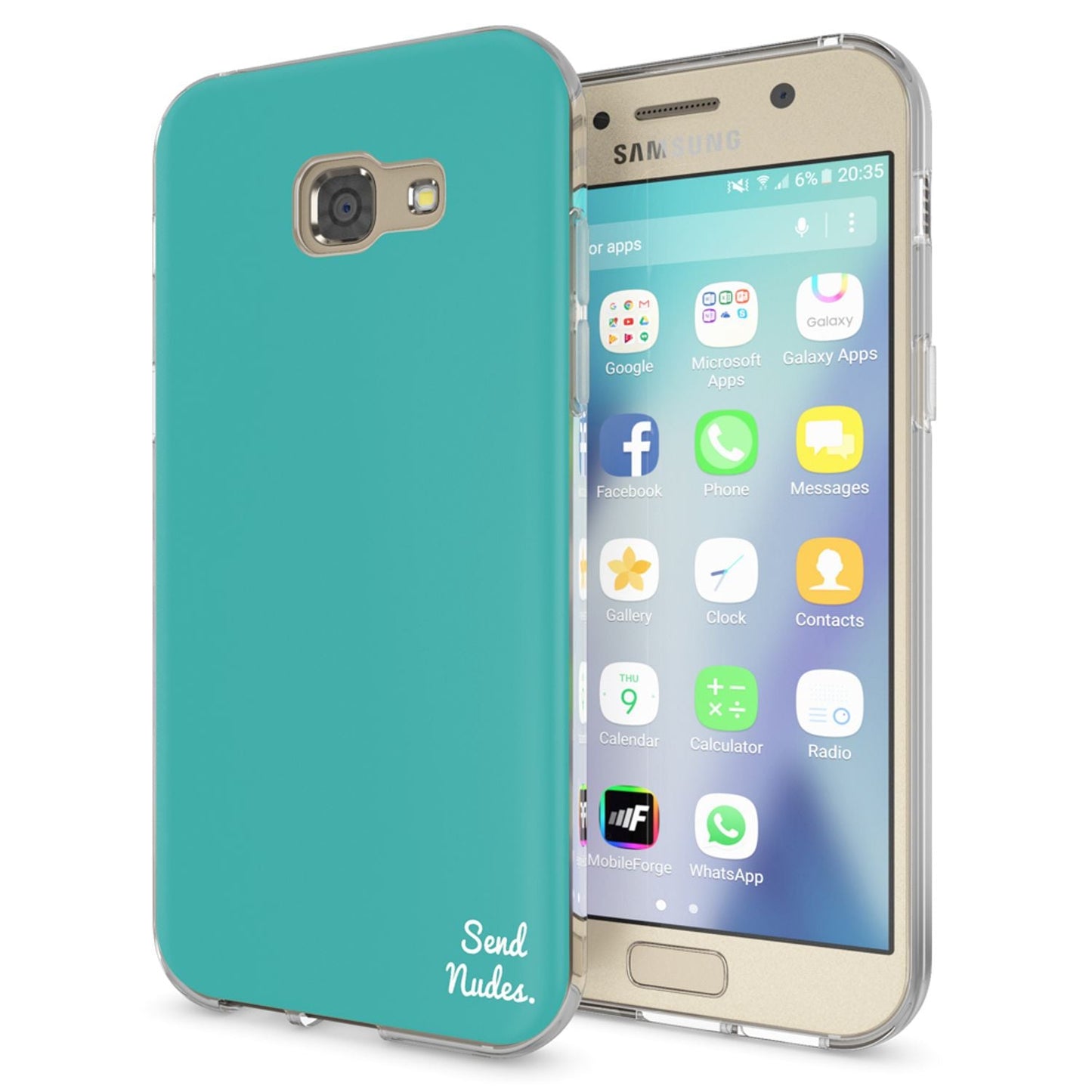 Samsung Galaxy A5 2017 Phone Case by NALIA, Funny Silicone Thin Case Cover