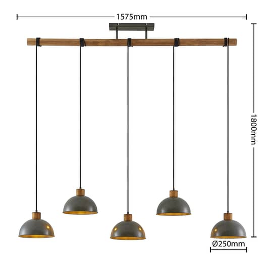 B-grade Lindby Durbis pendant light, hanging lamp, lamp, light fixture, pendant light, LED lamp, E27