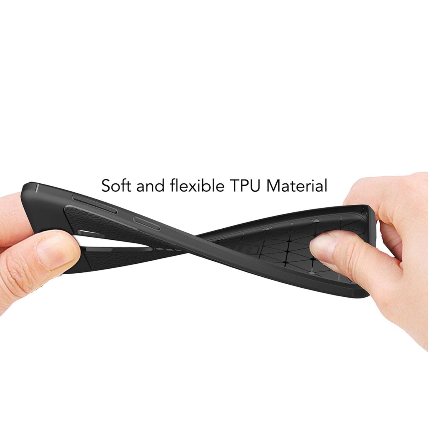 Samsung Galaxy S9 Plus Leder Look Handy Hülle von NALIA, Slim Silikon Case Cover