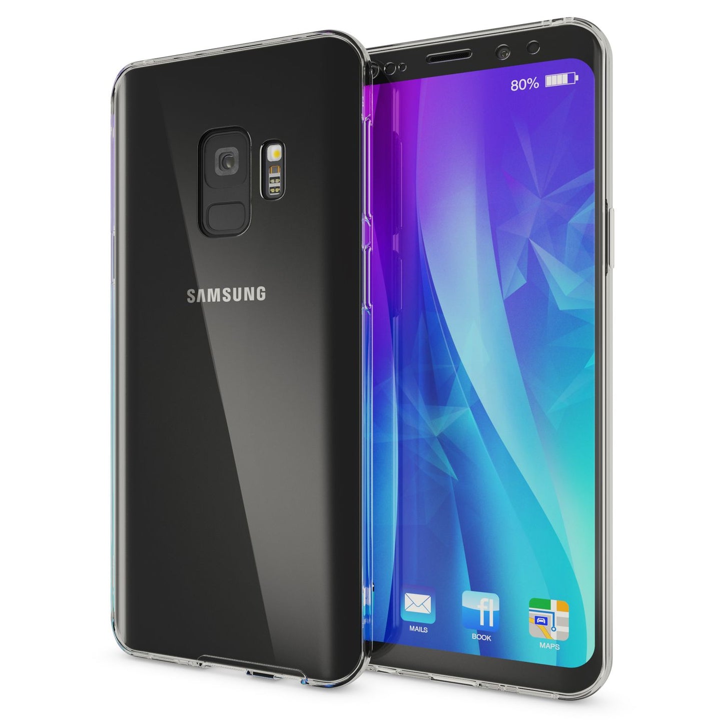 Samsung Galaxy S9 360 Grad Handy Hülle von NALIA Full Cover vorne & hinten Rundum