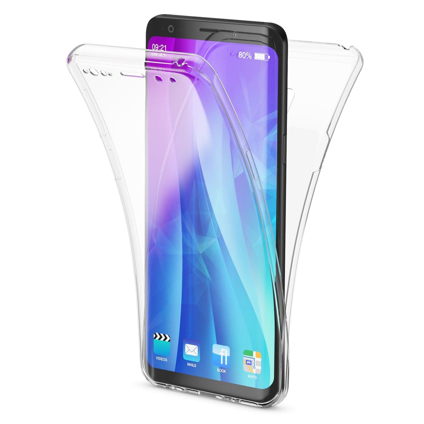 Samsung Galaxy S9 360 Grad Handy Hülle von NALIA Full Cover vorne & hinten Rundum