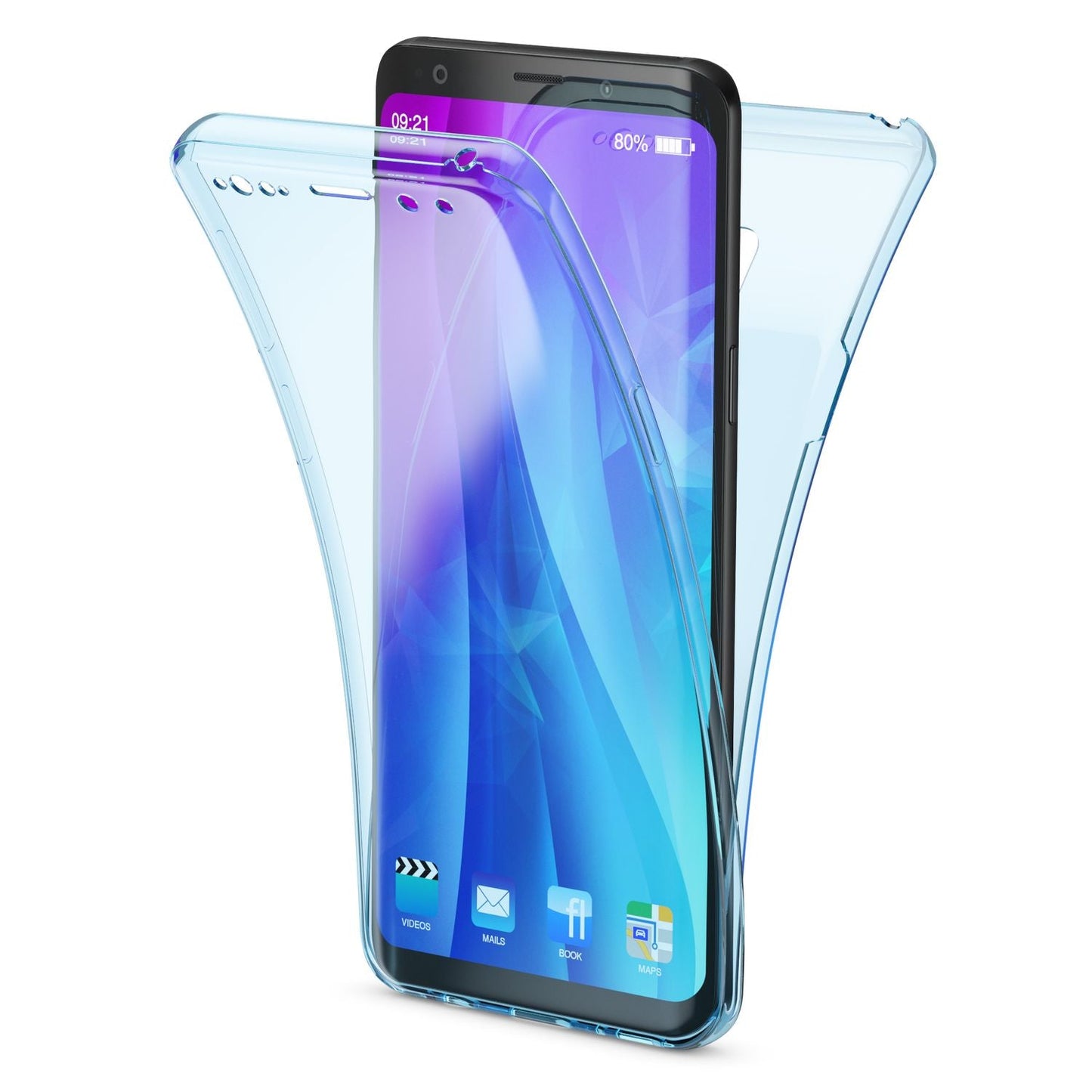 Samsung Galaxy S9 360 Grad Handy Hülle von NALIA Full Cover vorne & hinten Rundum