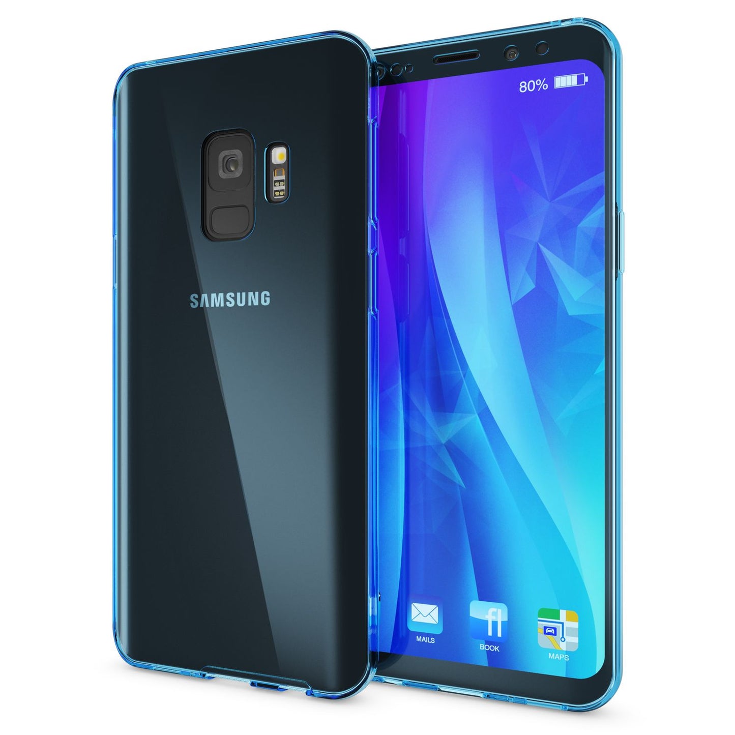 Samsung Galaxy S9 360 Grad Handy Hülle von NALIA Full Cover vorne & hinten Rundum