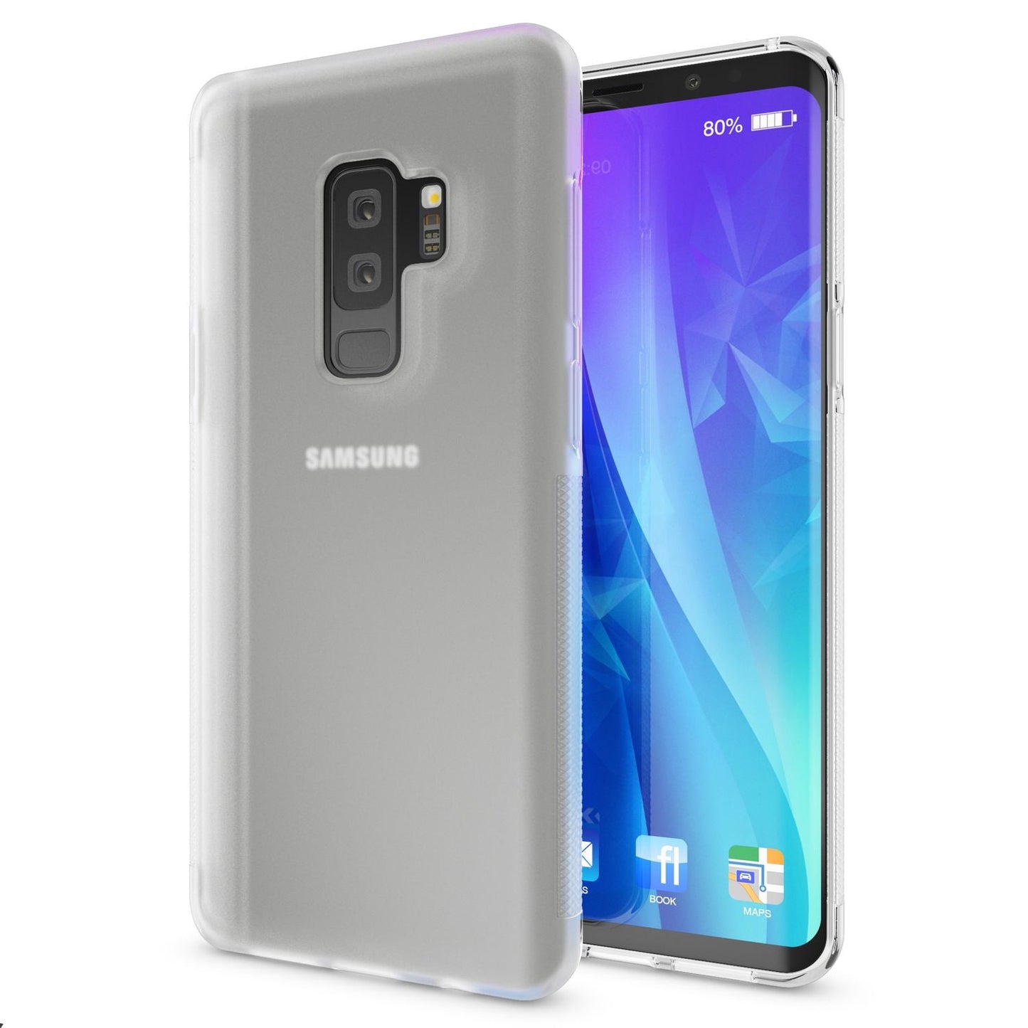 Samsung Galaxy S9 Plus Handy Hülle von NALIA, Silikon Case Cover Bumper Etui