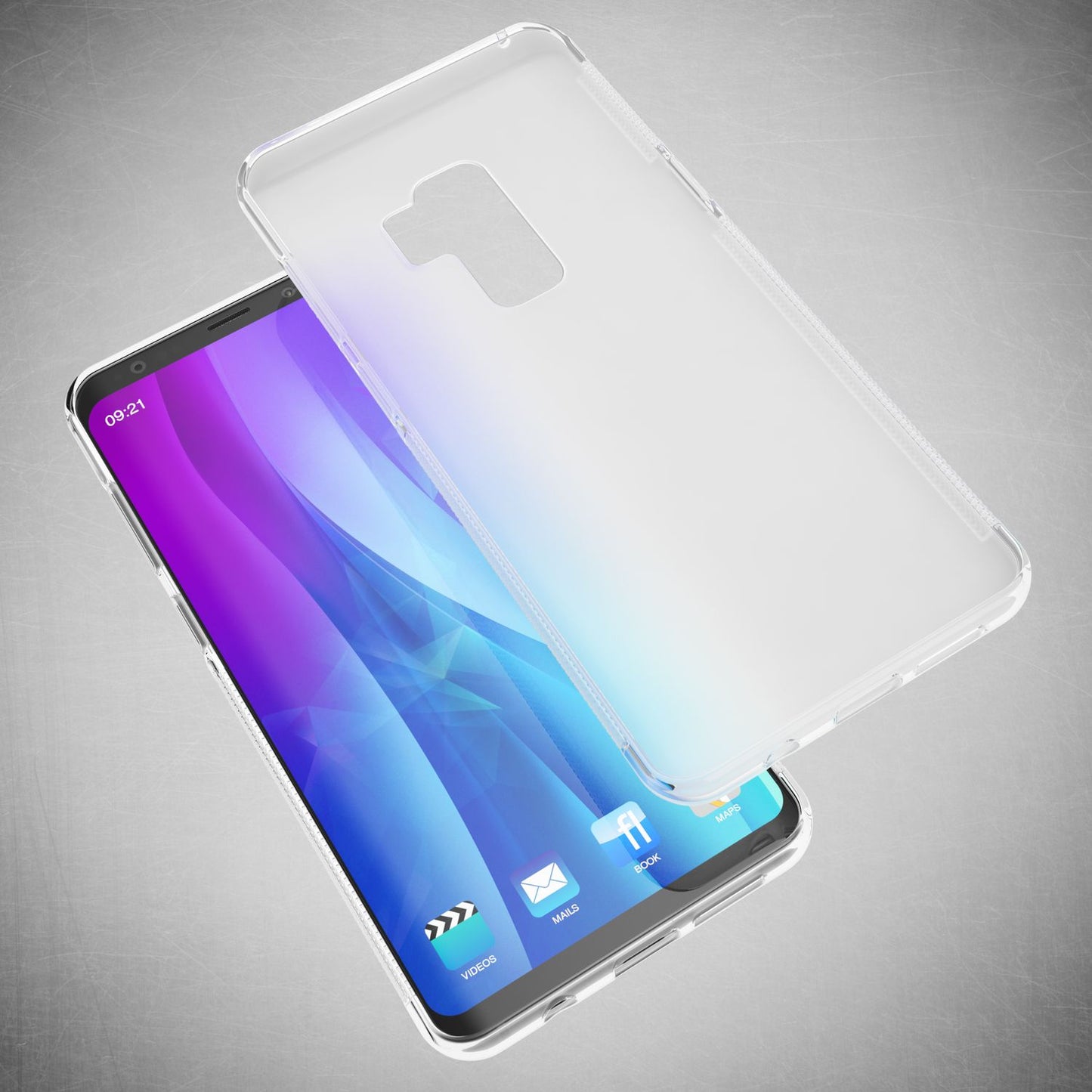 Samsung Galaxy S9 Plus Handy Hülle von NALIA, Silikon Case Cover Bumper Etui