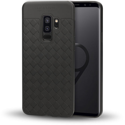 Samsung Galaxy S9 Plus símahulstur frá NALIA, ofið TPU sílikon hulstur