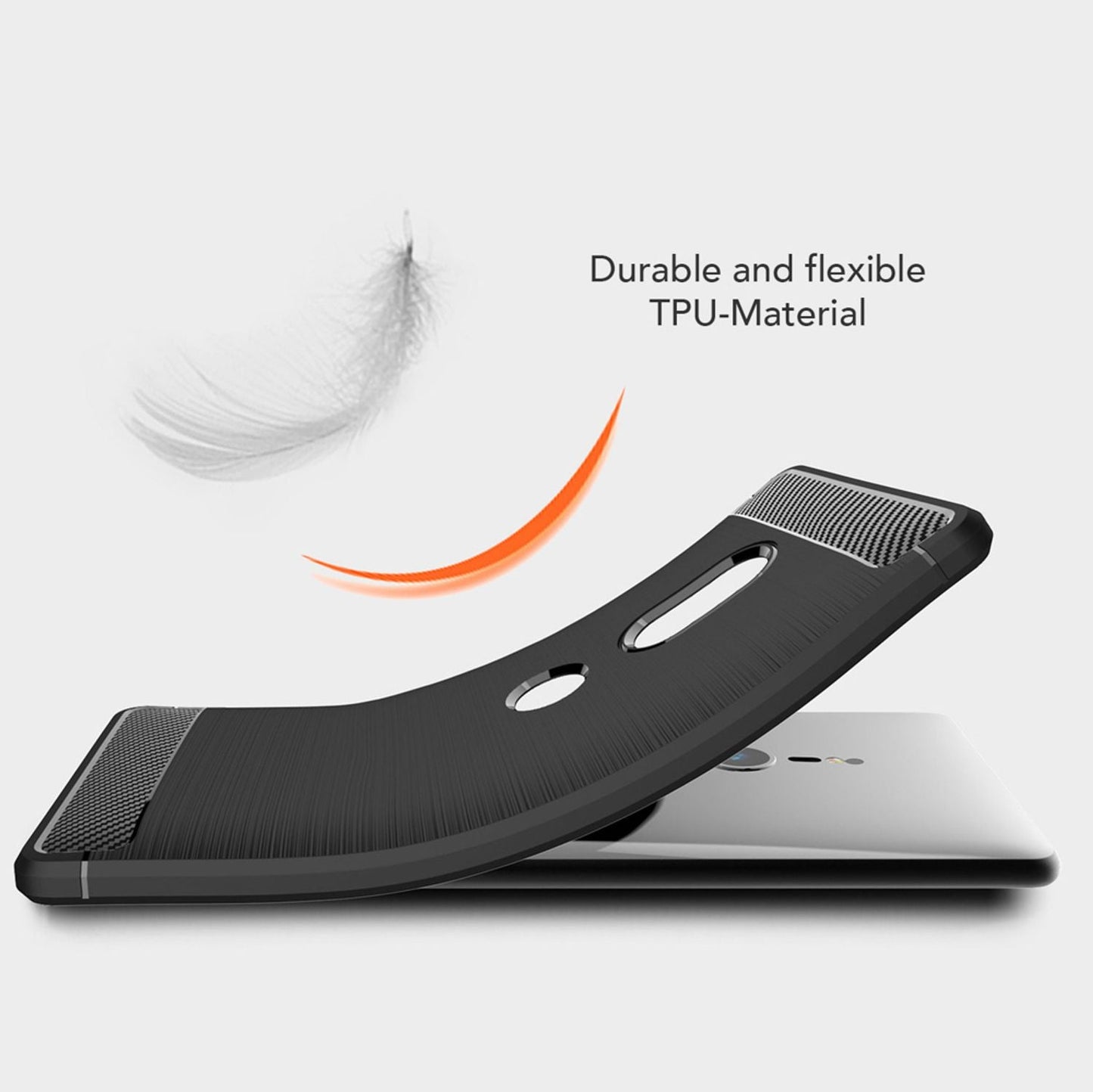 Sony Xperia XZ2 Handy Hülle von NALIA, Silikon Case Cover, Dünner Gummi Schutz