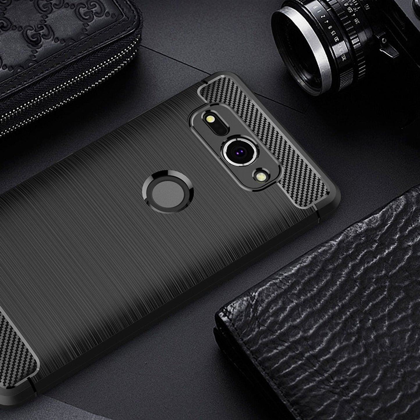 Sony Xperia XZ2 Compact Handy Hülle von NALIA, Silikon Case Cover, Dünner Schutz