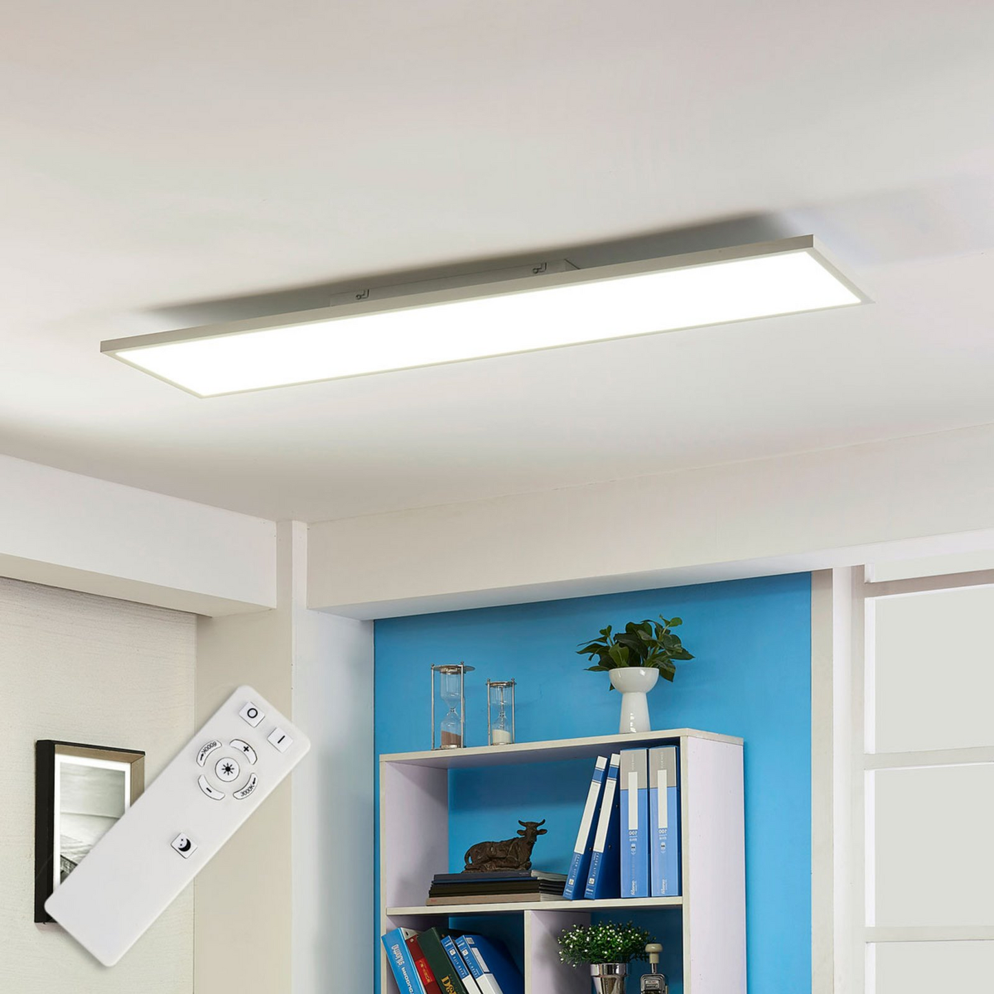 B-lager Arcchio Philia LED spjaldsljós fyrir stofu, loftlampi, skrautljós, LED hvítt 