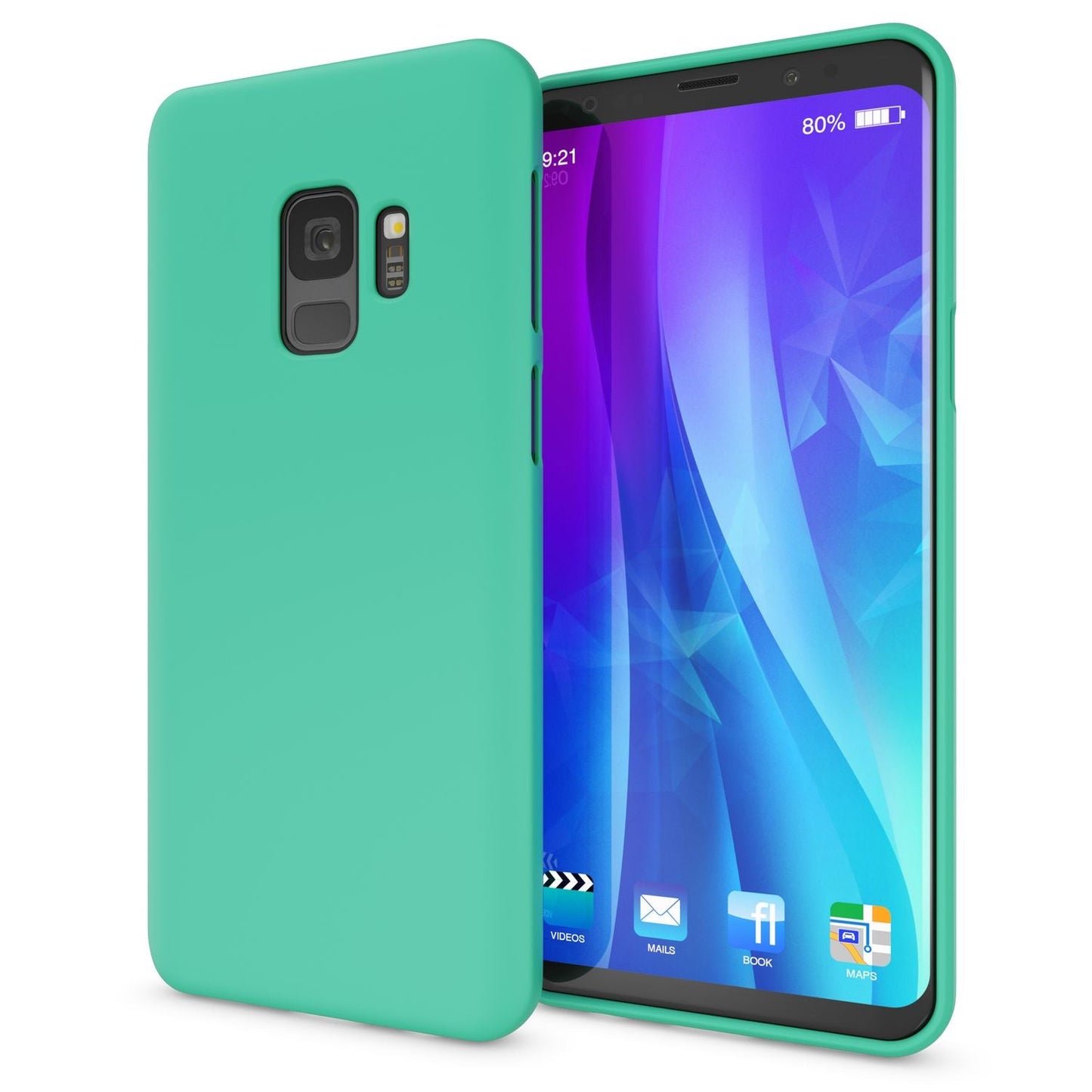 Samsung Galaxy S9 hulstur frá NALIA, ofurþunnt TPU sílikon Neon hulstur