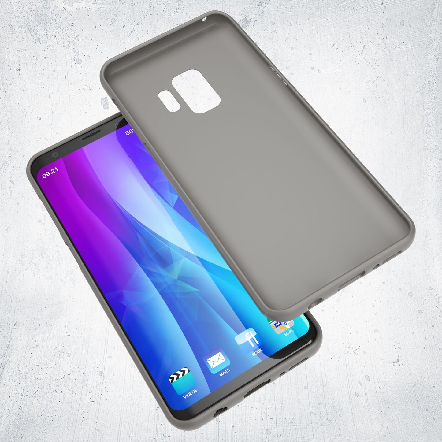 Samsung Galaxy S9 hulstur frá NALIA, ofurþunnt TPU sílikon Neon hulstur