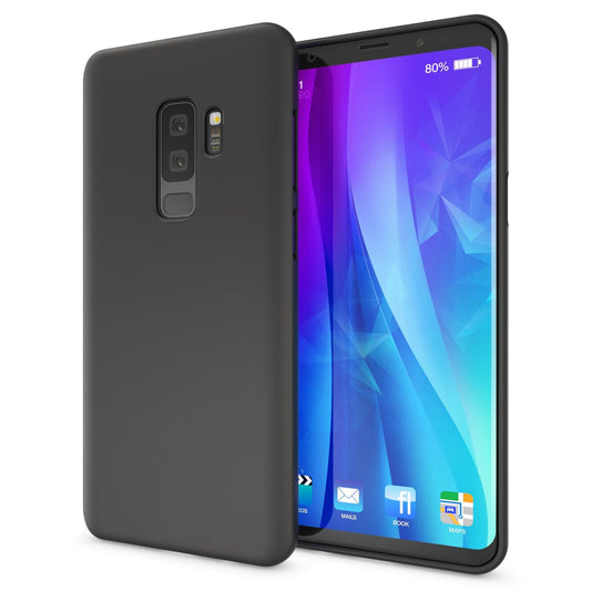 Samsung Galaxy S9 Plus Phone Case by NALIA, Ultra-Slim TPU Silicone Neon Case