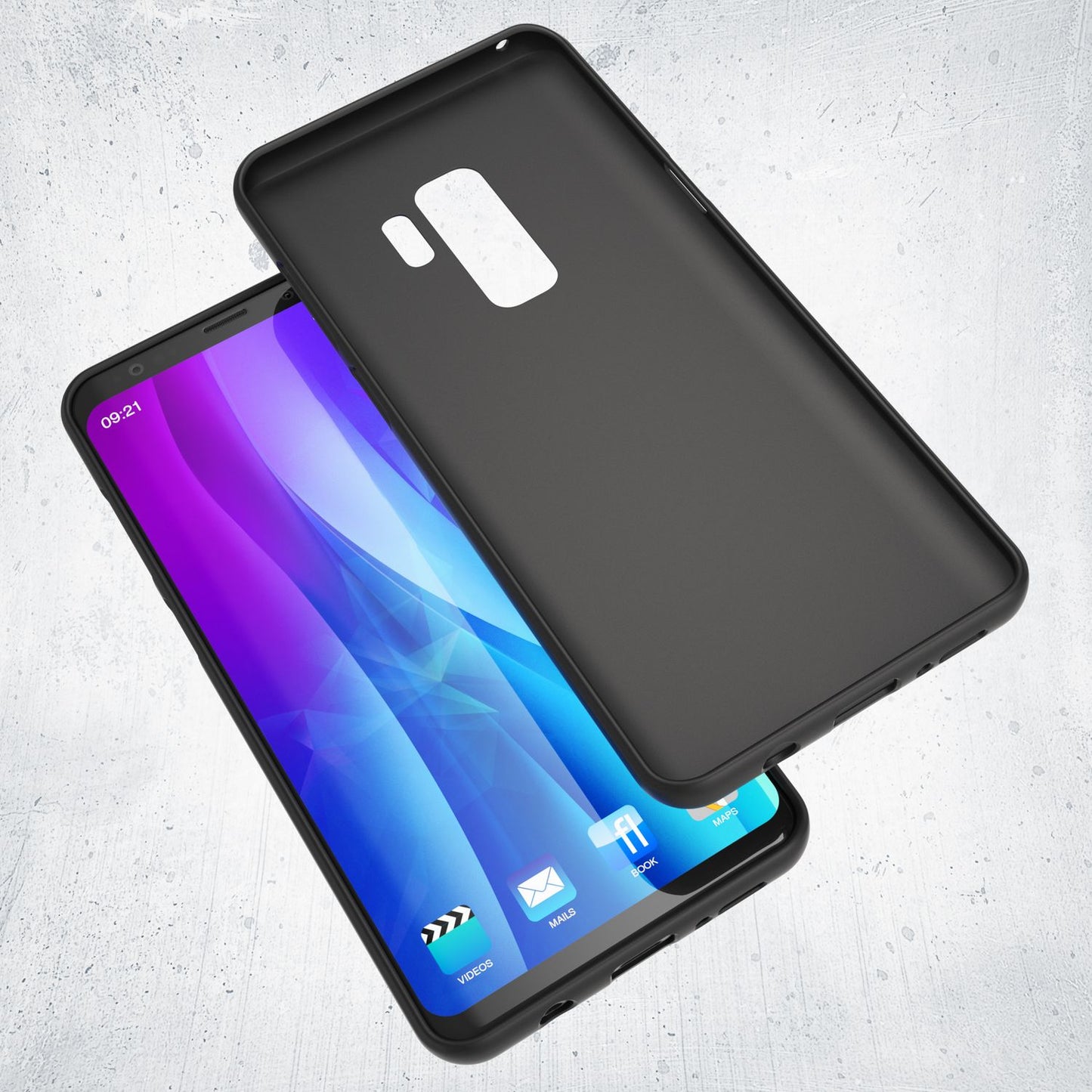 Samsung Galaxy S9 Plus Handy Hülle von NALIA, Ultra-Slim TPU Silikon Neon Case