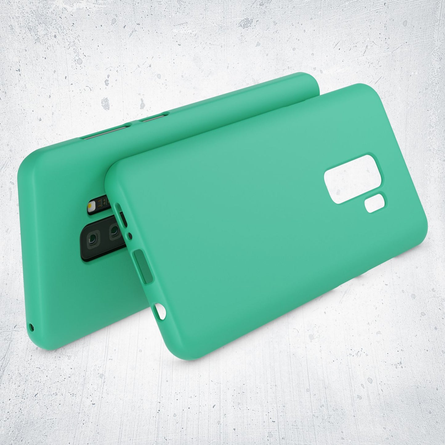 Samsung Galaxy S9 Plus Handy Hülle von NALIA, Ultra-Slim TPU Silikon Neon Case