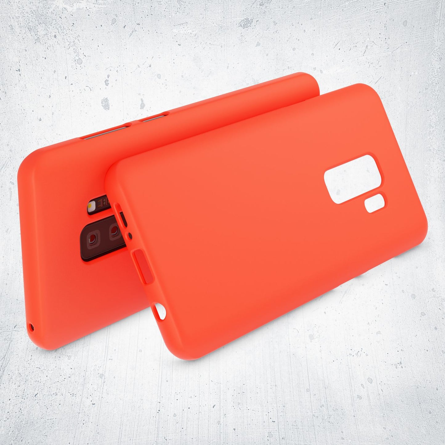 Samsung Galaxy S9 Plus Handy Hülle von NALIA, Ultra-Slim TPU Silikon Neon Case