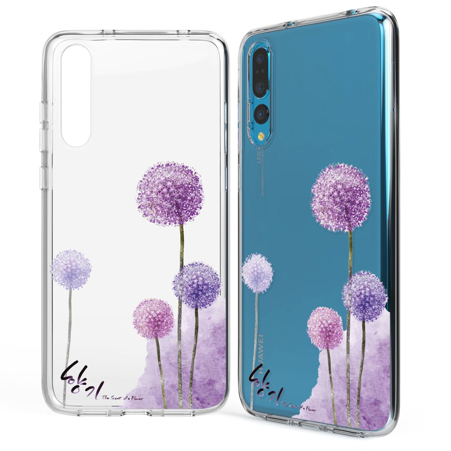 Huawei P20 Pro hulstur frá NALIA, þunnt sílikonmynstrað hlífðarhulstur