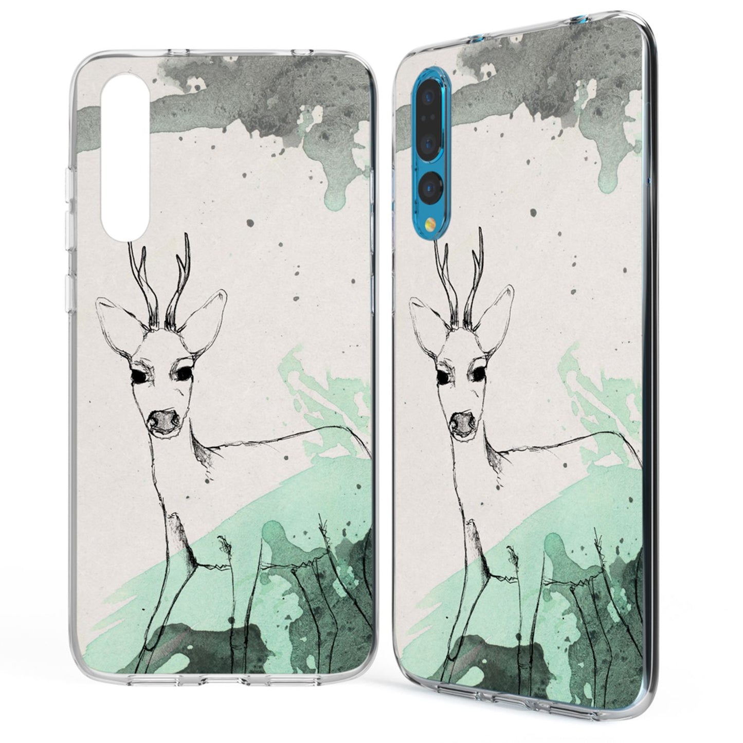 Huawei P20 Pro hulstur frá NALIA, þunnt sílikonmynstrað hlífðarhulstur