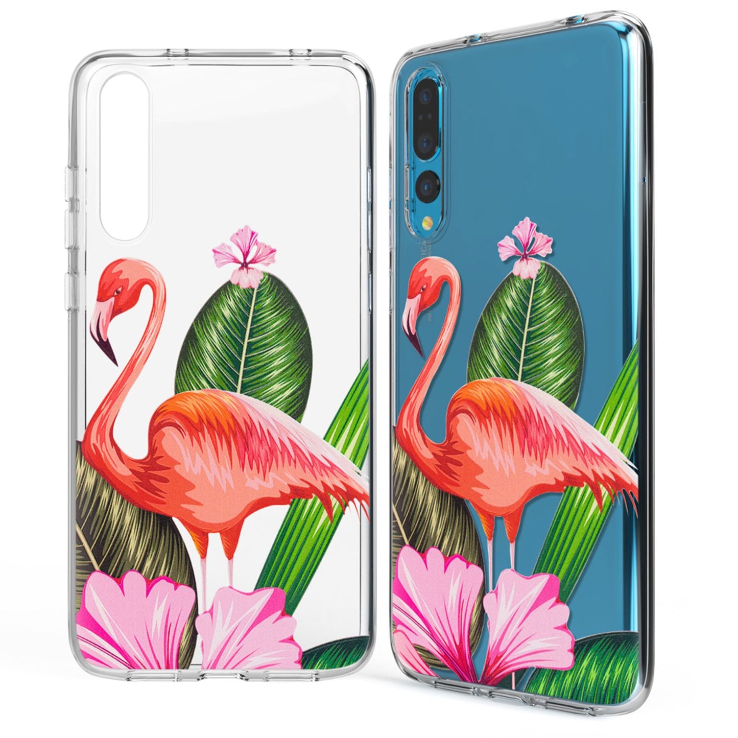 Huawei P20 Pro hulstur frá NALIA, þunnt sílikonmynstrað hlífðarhulstur